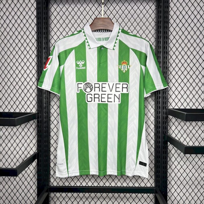 Mens Real Betis 2024/25 Home Jersey 3