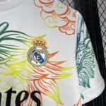 Mens Real Madrid 2024/25 White Cailong Jersey 3