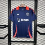 Mens Manchester United 2024/25 Dark blue Pre-Match Jersey 6