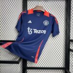 Mens Manchester United 2024/25 Dark blue Pre-Match Jersey