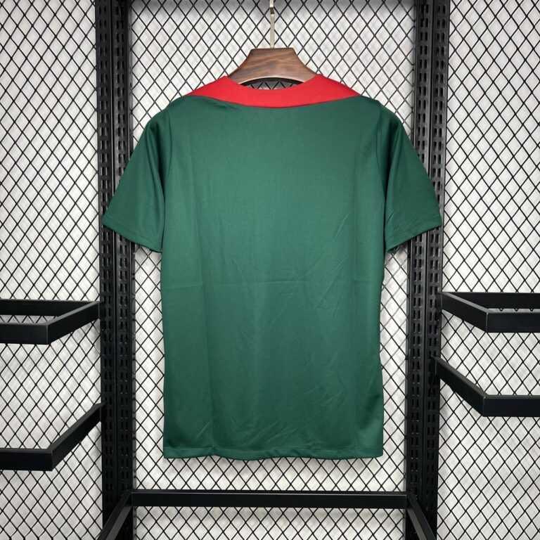 Mens Liverpool 2024/25 Pre-Match dark green Jersey 1