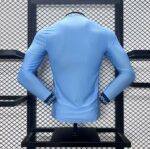 Mens Manchester City 2024/25 Home Long Sleeve Jersey Player Version 1