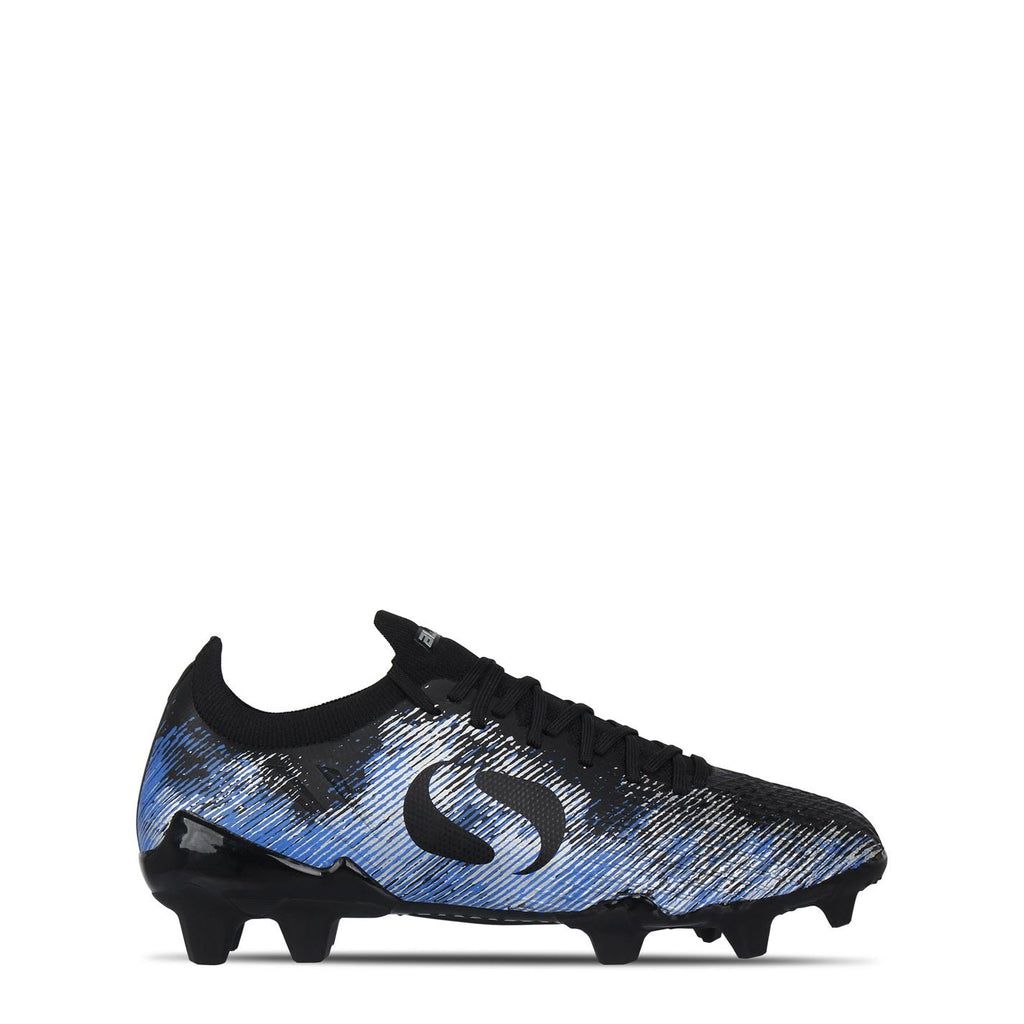 Sondico Blaze Junior Firm Ground Football Boots – Black/Blue