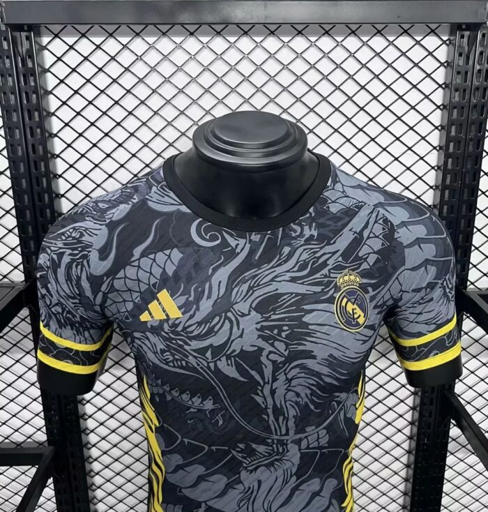 Mens Real Madrid 2024/25 Year of the Dragon Limited Edition Jersey Player Version 2