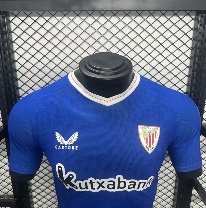 Mens Athletic Bilbao 2024/25 Away Jersey Player Version 2