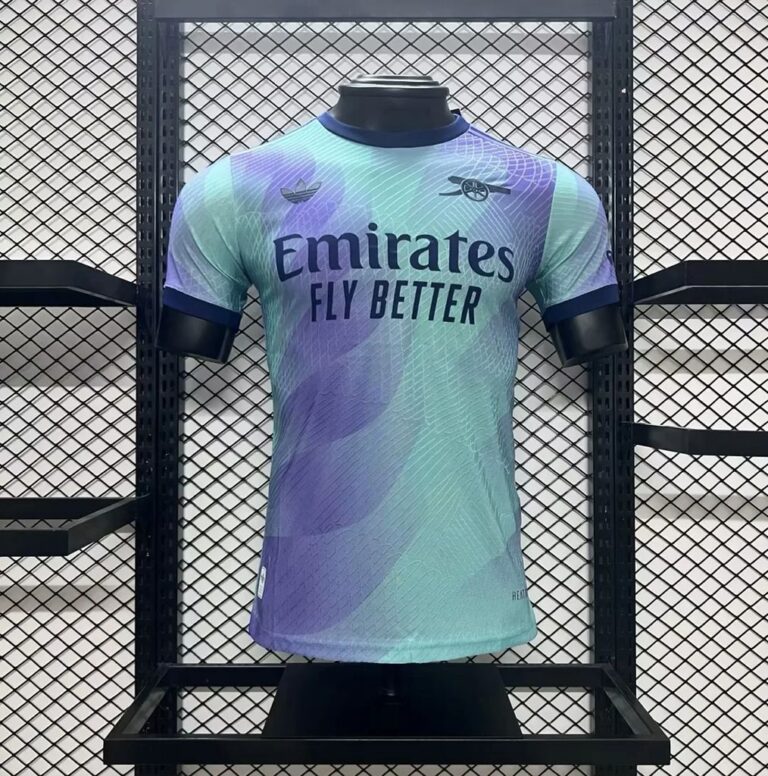 Mens Arsenal 2024/25 Third Jersey Player Version