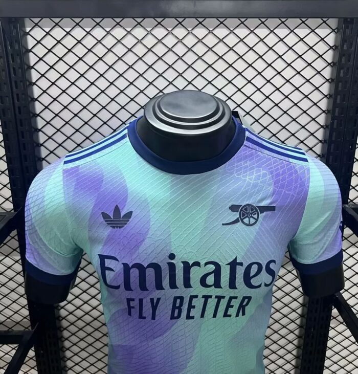 Mens Arsenal 2024/25 Third Jersey Player Version 2