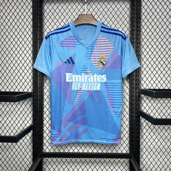 Mens Real Madrid 2024/25 Goalkeeper Jersey 6