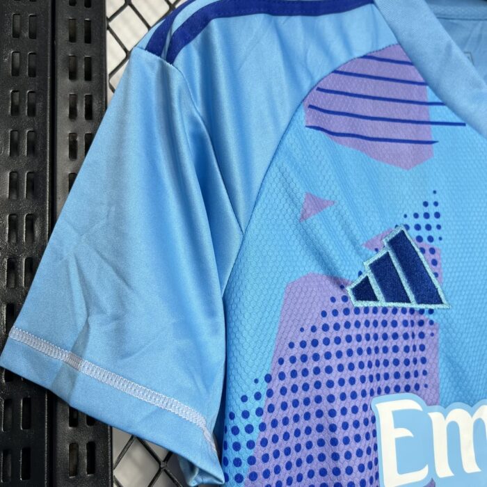 Mens Real Madrid 2024/25 Goalkeeper Jersey 4
