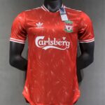 Mens Liverpool 2024/25 Beatles Red Classic Jersey Player Version 5