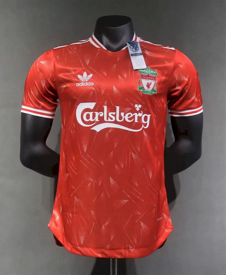 Mens Liverpool 2024/25 Beatles Red Classic Jersey Player Version 5
