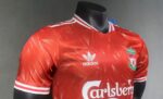 Mens Liverpool 2024/25 Beatles Red Classic Jersey Player Version 4