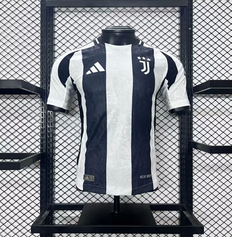 Mens Juventus 2024/25 Home Jersey Player Version