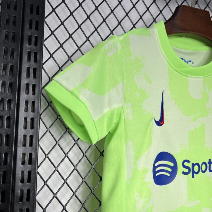 Kids Barcelona 2024/25 Third Kit 3