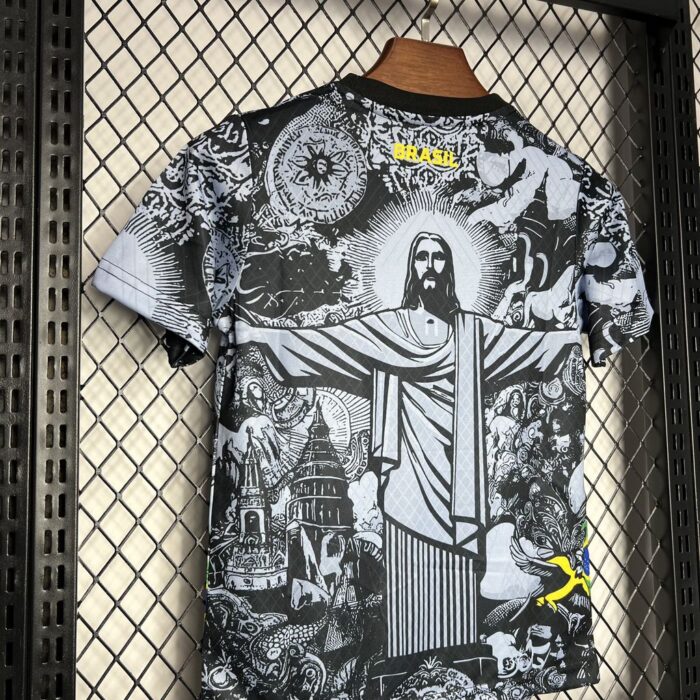 Kids Brazil 2024/25 Gray Kit 4