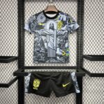 Kids Brazil 2024/25 Gray Kit