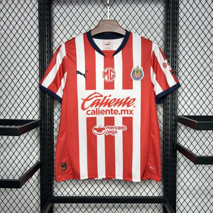Mens Chivas 2024/25 Home Jersey 4