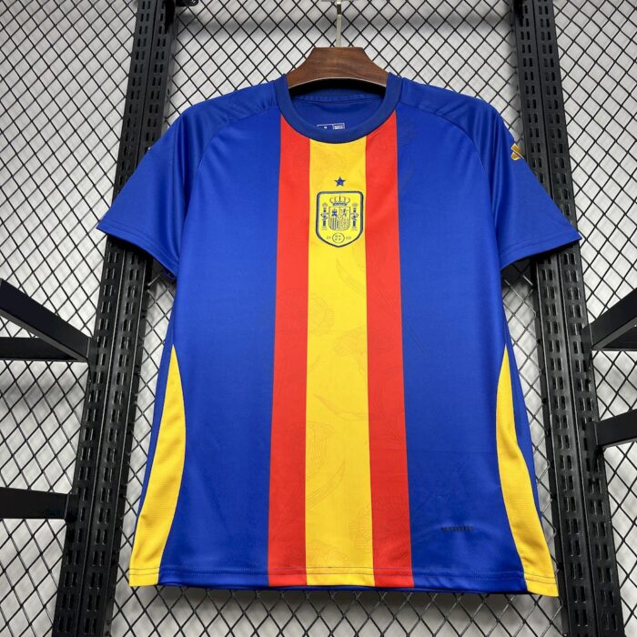 Mens Spain 2024/25 Pre-Match Jersey 4