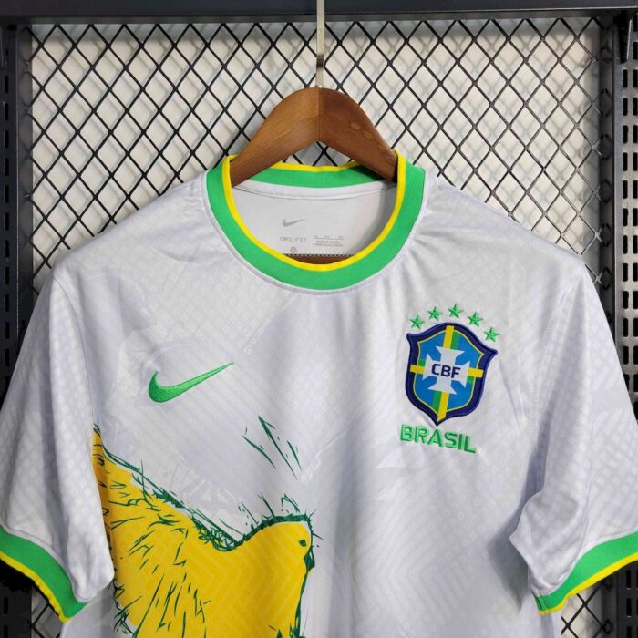 Mens Brazil 2022/23 Pigeon Jersey 4