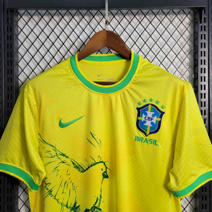 Mens Brazil 2022/23 Pigeon Jersey 8