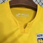 Mens Romania 2024/25 Home Jersey 4