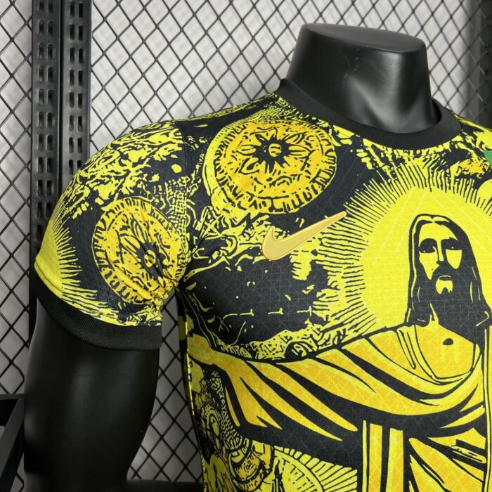 Mens Brazil 2024/25 Jersey Player Version 7