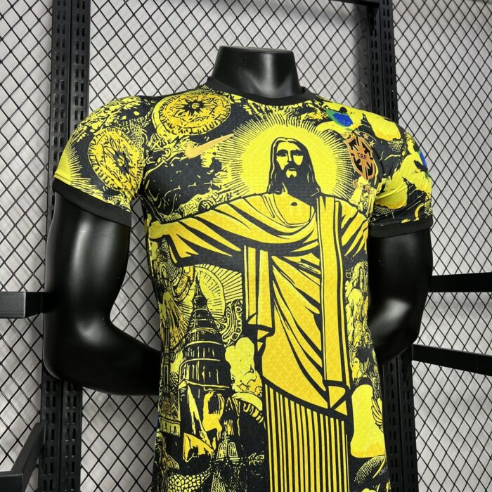 Mens Brazil 2024/25 Jersey Player Version 2
