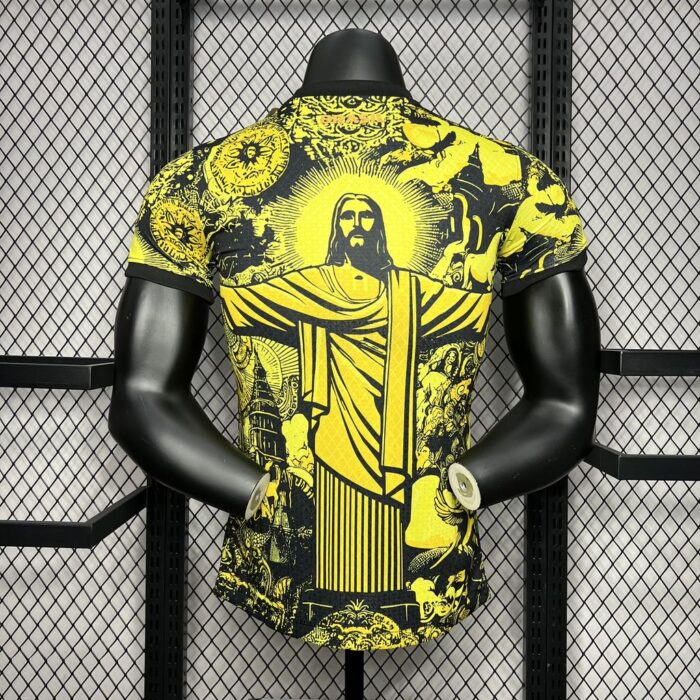 Mens Brazil 2024/25 Jersey Player Version 1