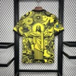Mens Brazil 2024/25 Yellow Jersey 1
