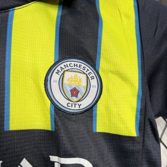 Kids Manchester City 2024/25 Away Kit 4