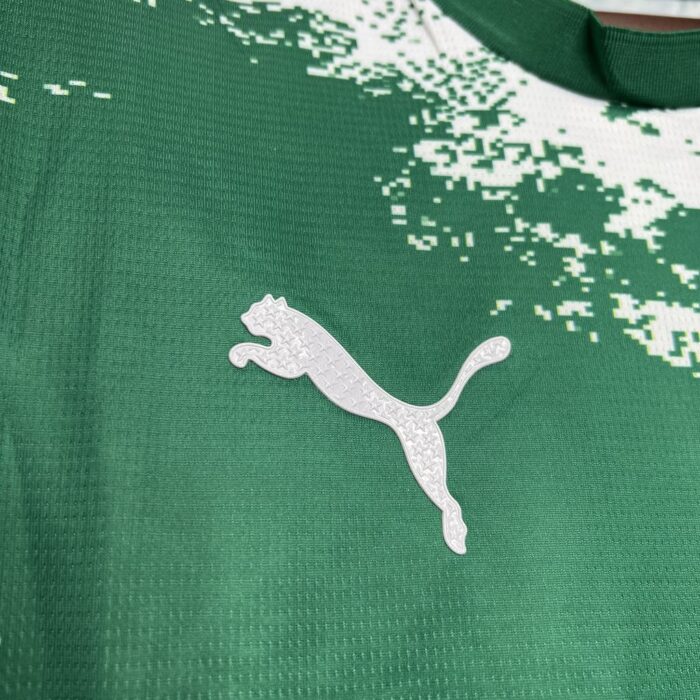 Mens Palmeiras 2024/25 Green and white Jersey 4
