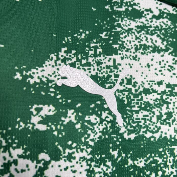Mens Palmeiras 2024/25 White and green Jersey 4
