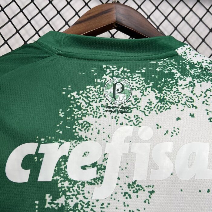 Mens Palmeiras 2024/25 White and green Jersey 3