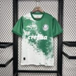 Mens Palmeiras 2024/25 White and green Jersey 2