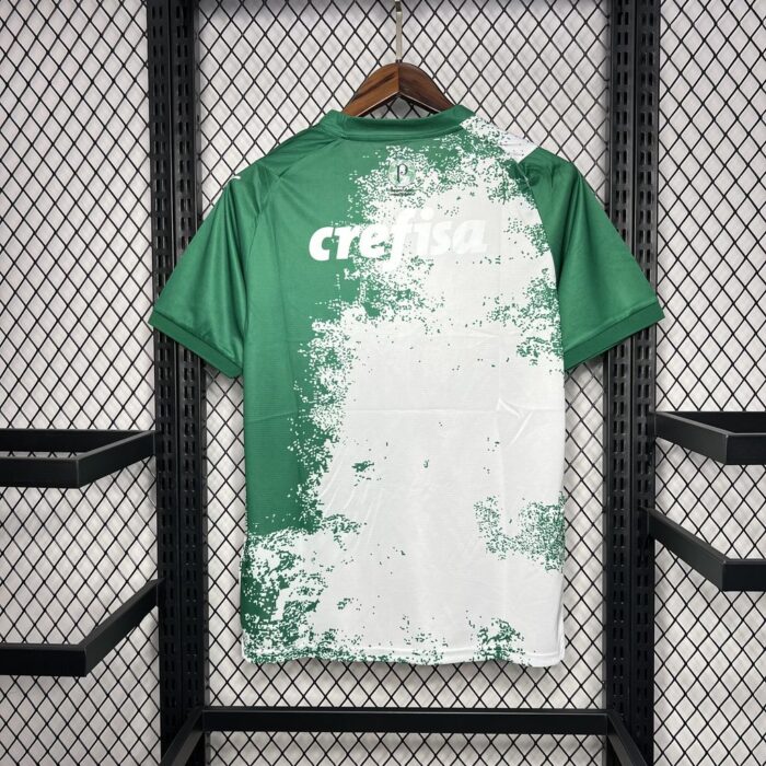 Mens Palmeiras 2024/25 White and green Jersey 1