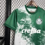 Mens Palmeiras 2024/25 White and green Jersey 5