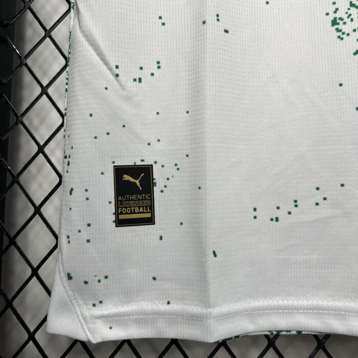 Mens Palmeiras 2024/25 White and green Jersey 6