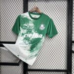 Mens Palmeiras 2024/25 White and green Jersey
