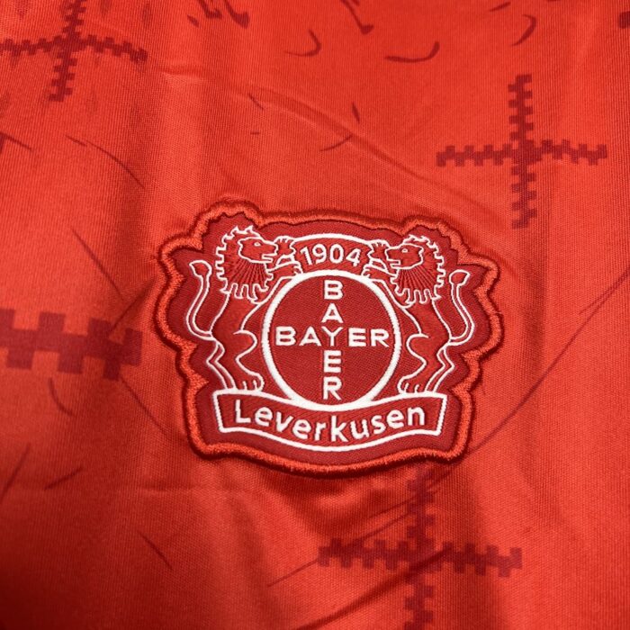 Mens Bayer 04 Leverkusen 2024/25 Home Jersey 4