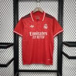 Mens Real Madrid 2024/25 Red Jersey 4