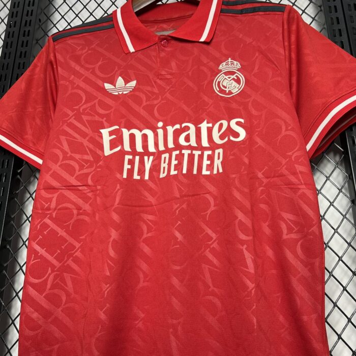 Mens Real Madrid 2024/25 Red Jersey 6