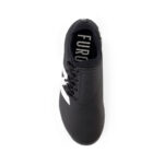 New Balance Furon V7+ Dispatch Junior Firm Ground Football Boots – Black/White - Image 3