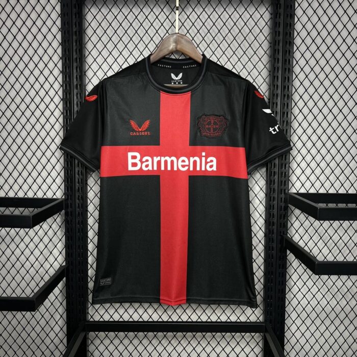 Mens Bayer 04 Leverkusen 2023/24 Home Jersey 7