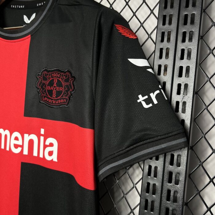 Mens Bayer 04 Leverkusen 2023/24 Home Jersey 6