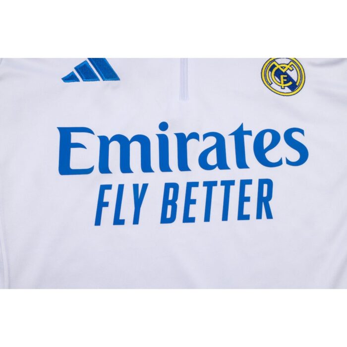 Kids Real Madrid 2025/26 Half-Zip Sweater+Pant 815 6