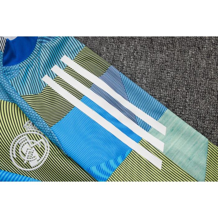 Kids Real Madrid 2025/26 Half-Zip Sweater+Pant 815 7