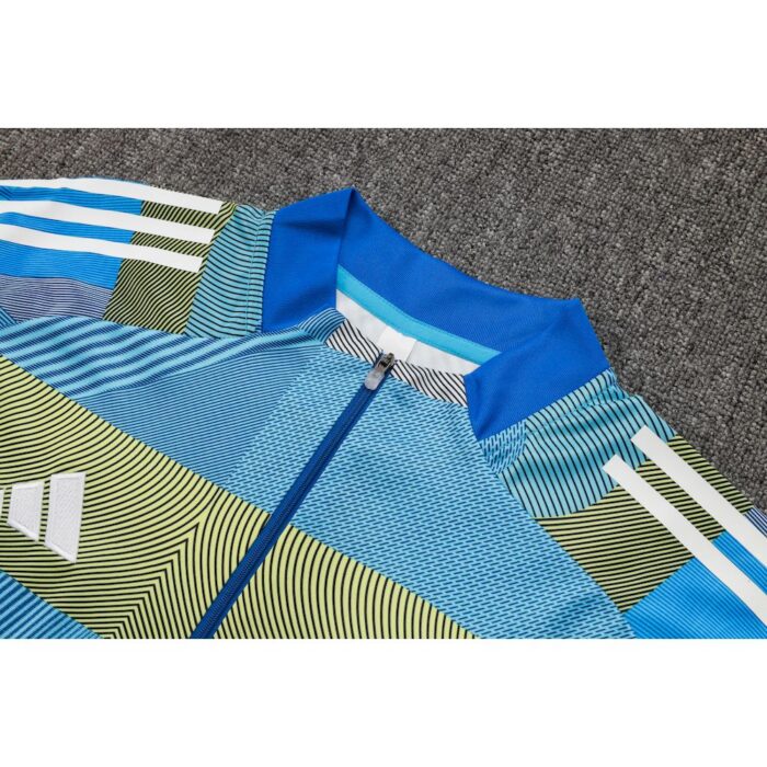 Kids Real Madrid 2025/26 Half-Zip Sweater+Pant 815 4