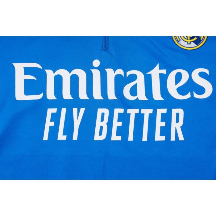Kids Real Madrid 2025/26 Half-Zip Sweater+Pant 815 5