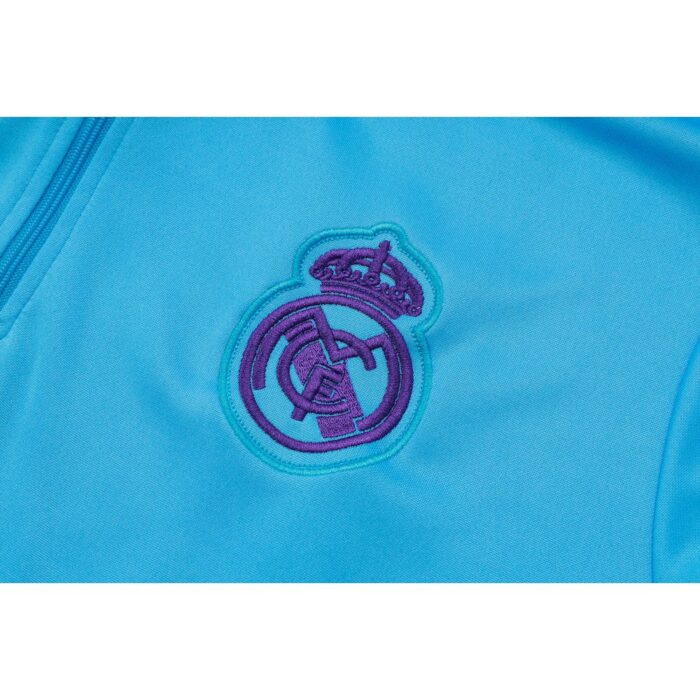 Kids Real Madrid 2025/26 Half-Zip Sweater+Pant 815 6