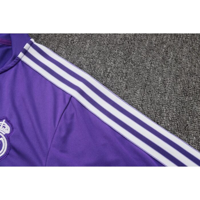 Kids Real Madrid 2025/26 Half-Zip Sweater+Pant 815 4